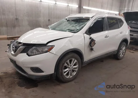 2015 Nissan Rogue S/Sl/Sv из США, поврежденный, VIN KNMAT2MV2FP520746